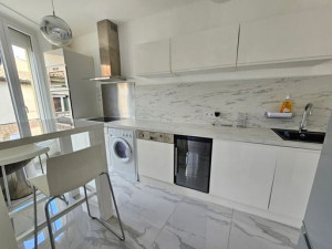 Photo de galerie - Montage et installation meubles cuisine, plan de travail, crédence et électroménager 