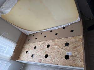 Photo de galerie - Un de mes clients a cassé une planche de son sommier, j’ai donc fabriqué une nouvelle planche de remplacement ?