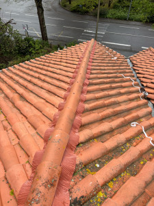 Photo de galerie - Changement de l'étanchéité, niveau faîtage réalisé avec succès