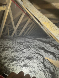 Photo de galerie - Isolation des combles 