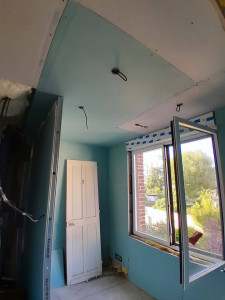 Photo de galerie - Réalisation d’une salle de bain en Placo