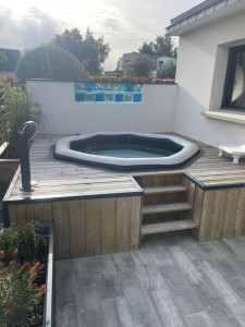 Photo de galerie - Habillage d un spa