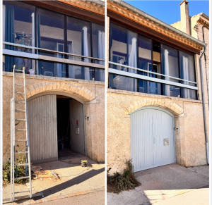Photo de galerie - Peinture sur boiseries 
