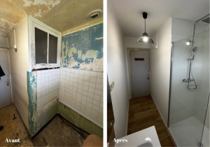 Photo de galerie - ? Peintre & rénovateur à Rennes
? Peinture · Placo · Enduits · Sols · Rénovation complète
? Rennes & alentours
? Devis gratuit en message privé