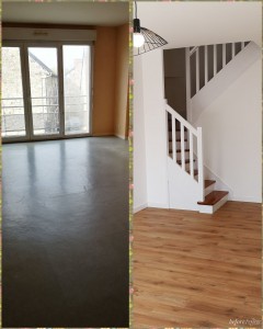 Photo de galerie - Pose de parquet - Revêtement de sol