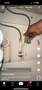 Photo de galerie - Robinet machine à lave 