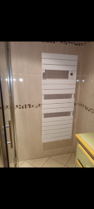 Photo de galerie - Remplacement de sèche serviette 