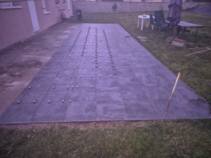 Photo de galerie - Pose carrelage terrasse 