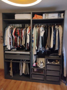 Photo de galerie - Montage, assemblage dressings Ikea 