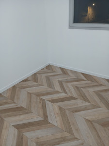 Photo de galerie - Pose de parquet - Revêtement de sol