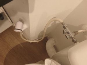 Photo de galerie - Instalation douchette toilette 
