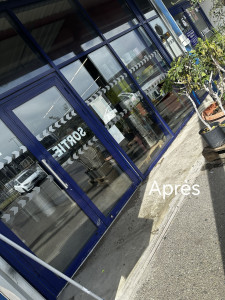 Photo de galerie - Après nettoyage de vitres.