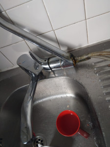 Photo de galerie - Remplacement mitigeur de levier 