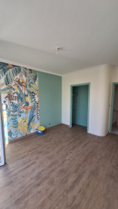 Photo de galerie - Pose revêtement de sol PVC