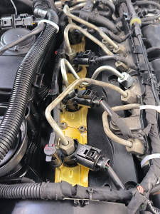Photo de galerie - Remplacement avec codage injecteur+ tuyau d'alimentation carburant