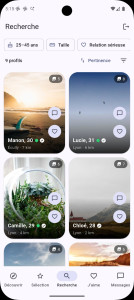 Photo de galerie - Echo — application de slow dating (iOS + Android) positionnée sur la confiance comme produit : modération juste, visibilité honnête, vrais matchs de qualité. Cible : relations sérieuses, 25–40 ans. 
