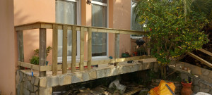 Photo de galerie - Création d'un garde corps sur mesure. 