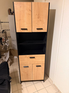 Photo de galerie - Montage meuble salle de bain. 