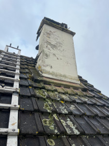 Photo de galerie - Réparations et mise en peinture de cheminée 