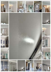 Photo de galerie - Enduit, peinture (rénovation appartement à Paris 15 