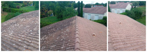 Photo de galerie - Nettoyage toiture 