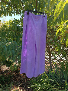 Photo de galerie - Pantalon fluide avec poche invisible taille 38