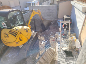 Photo de galerie - Terrassement pour installer une piscine 