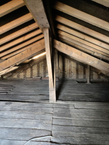 Photo de galerie - Dépigeonnage et nettoyage technique d'un grenier : évacuation de 50 cm de fientes sur 60 m2, désinfection complète et sécurisation sanitaire des combles. 