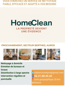 Photo de galerie - Entretien du domicile et locaux professionnels 