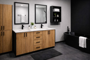 Photo de galerie - Covering, pose adhésif de décoration sur du mobilier