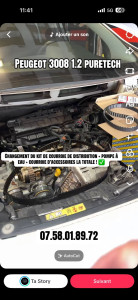 Photo de galerie - Kit courroie distribution 
