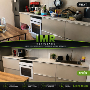 Photo de galerie - Désencombrement, réorganisation et nettoyage complet de la cuisine. Un espace plus propre, plus fonctionnel et agréable au quotidien.