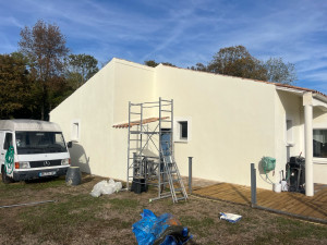 Photo de galerie - Peinture de façade de maison 