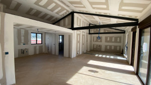 Photo de galerie - Aménagement intérieur, structure charpente métallique