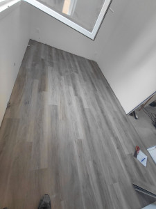 Photo de galerie - Pose de parquet - Revêtement de sol