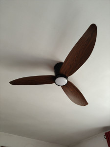 Photo de galerie - Pose d'un ventilateur de plafond 
