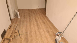 Photo de galerie - Pose parquet 