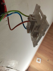 Photo de galerie - Appareillage d'un interrupteur 