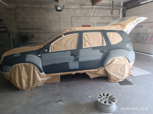 Photo de galerie - Preparation peinture voiture
