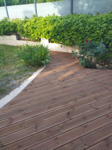 Photo de galerie - Terrasse sur plot