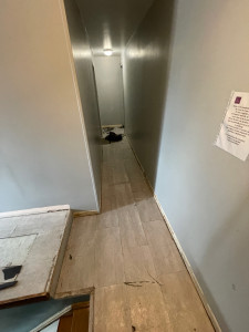 Photo de galerie - Pose de parquet - Revêtement de sol