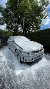 Photo de galerie - Lavage intérieur/extérieur sur une bmw 320i g21