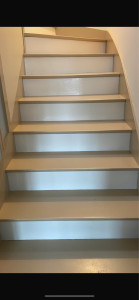 Photo de galerie - Peinture des escaliers 