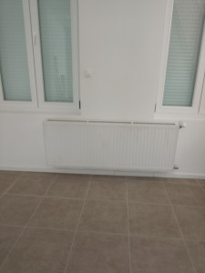 Photo de galerie - Mise en place d'un radiateur 