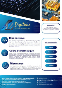 Photo de galerie - Flyers de l'entreprise 