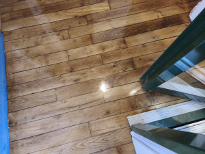 Photo de galerie - Pose de parquet - Revêtement de sol