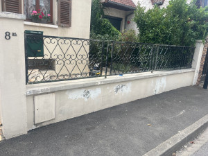 Photo de galerie - Peinture, mur portail