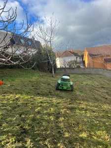 Photo de galerie - Tonte et débroussaillage d’un terrain de 3000 m2