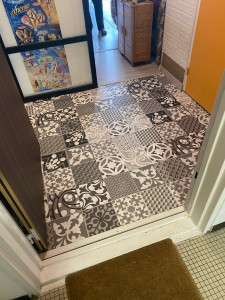 Photo de galerie - Pose de parquet - Revêtement de sol