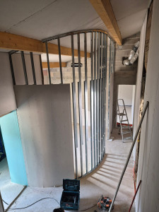 Photo de galerie - Cloisons en arrondi 